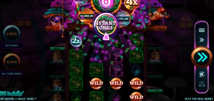 Fire Gnomes 2 Magic Wheel - roda mágica em ação